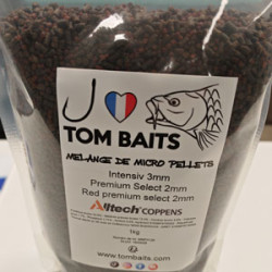 Mélange de micro pellets