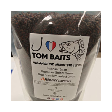 Mélange de micro pellets