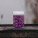 Dumbell equilibré 10 x 14mm violet fluo
